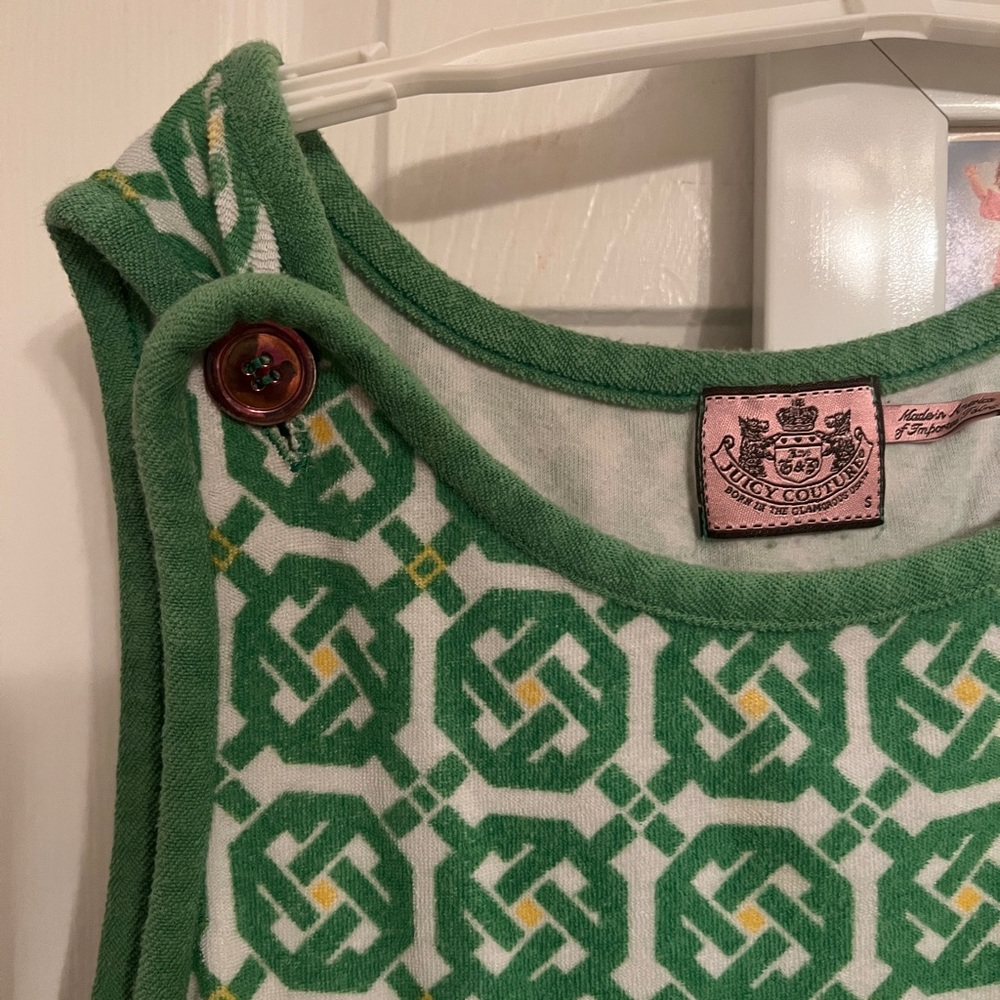 OG VINTAGE Y2K JUICY COUTURE TERRY CLOTH DRESS